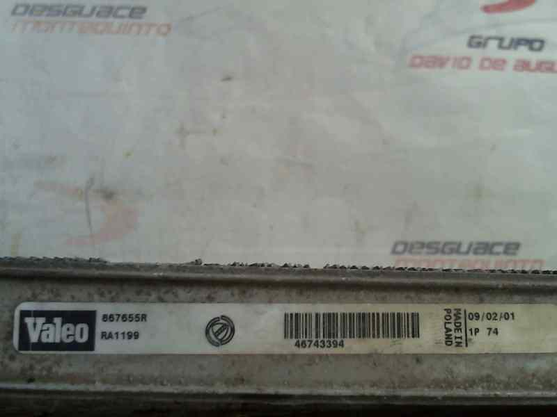 RADIADOR AGUA ALFA ROMEO 147 (190) 1.6 T.Spark Distinctive