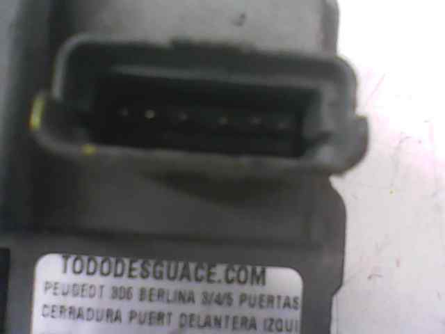 CERRADURA PUERT DELANTERA IZQUIERDA PEUGEOT 306 BERLINA 3/4/5 PUERTAS (S2) 1.9 D (68 CV) 5 velocidades