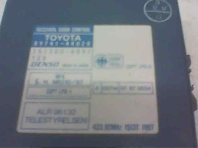 CENTRALITA CIERRE TOYOTA PICNIC (M10) 2.2 TD