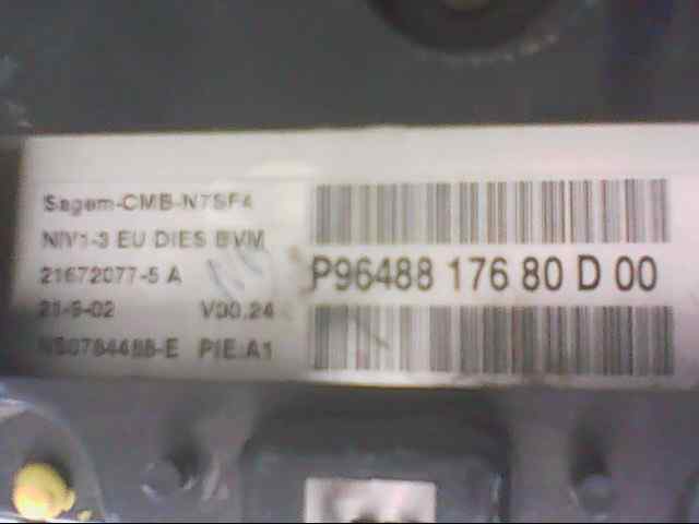 CUADRO INSTRUMENTOS CITROEN XSARA BERLINA 2.0 HDi (90 CV) 5 velocidades