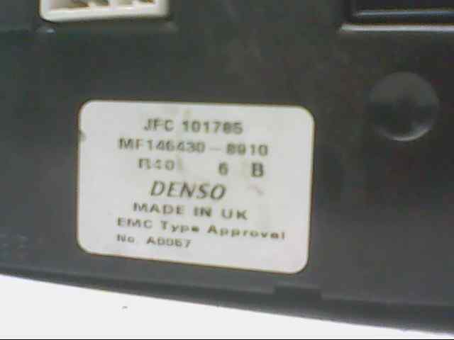 MANDO CLIMATIZADOR BIZONA MG ROVER SERIE 75 (J/RJ) Classic