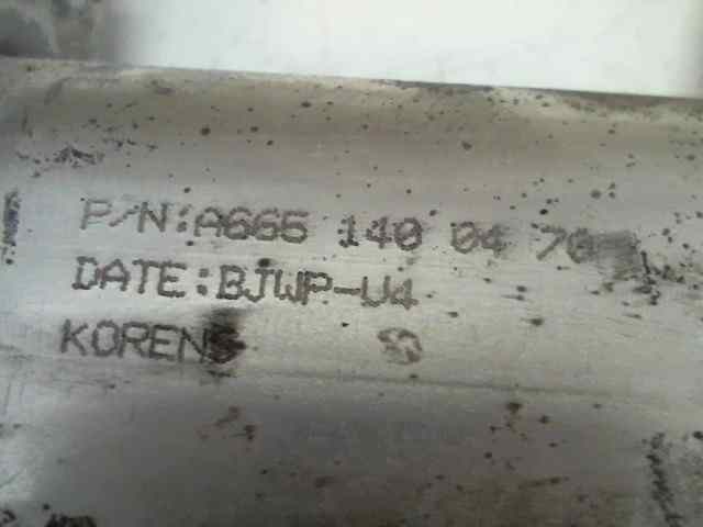 ENFRIADOR GASES SSANGYONG RODIUS Xdi