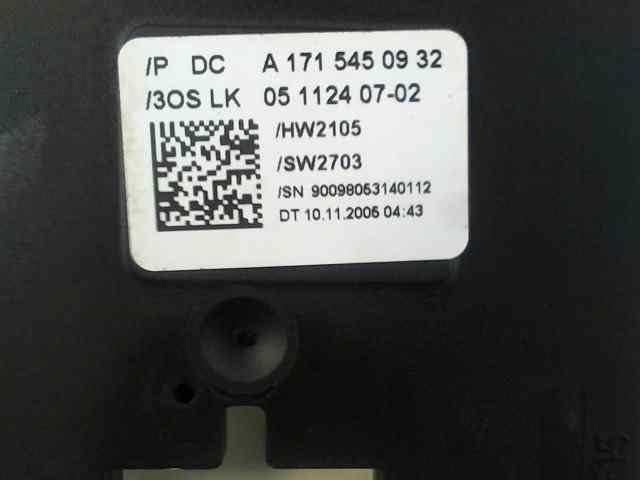 SENSOR ANGULO DE DIRECCION MERCEDES CLASE SLK (W171) ROADSTER 200 Compressor (171.445)