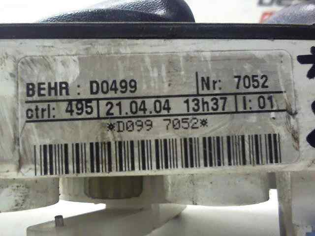 MANDO CALEFACCION / AIRE ACONDICIONADO RENAULT KANGOO (F/KC0) Alize