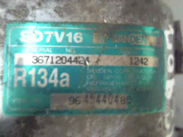 COMPRESOR AIRE ACONDICIONADO PEUGEOT 807 *