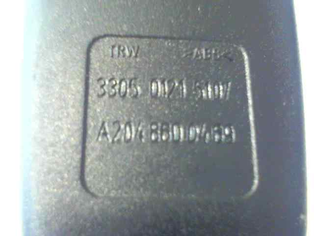 ANCLAJE CINTURON SEGURIDAD TRASERO IZQUIERDO MERCEDES CLASE C (W204) BERLINA C 200 CDI BlueEfficiency (204.001)