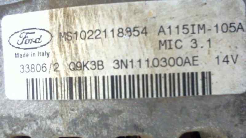 ALTERNADOR FORD FOCUS BERLINA (CAP) 1.6 16V CAT