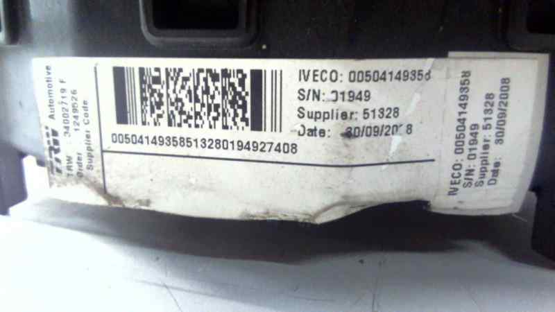 AIRBAG DELANTERO IZQUIERDO IVECO DAILY CAJA CERRADA (2006 =>) Caja cerrada 35S... batalla 3000