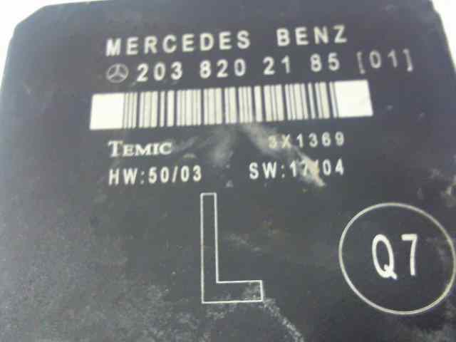 CENTRALITA CIERRE MERCEDES CLASE C (W203) BERLINA 220 CDI Sport Edition (LA) (203.008)