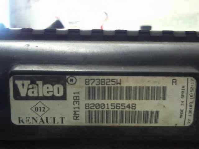 RADIADOR AGUA RENAULT CLIO II FASE II (B/CB0) 1.2 (75 CV) 5 velocidades