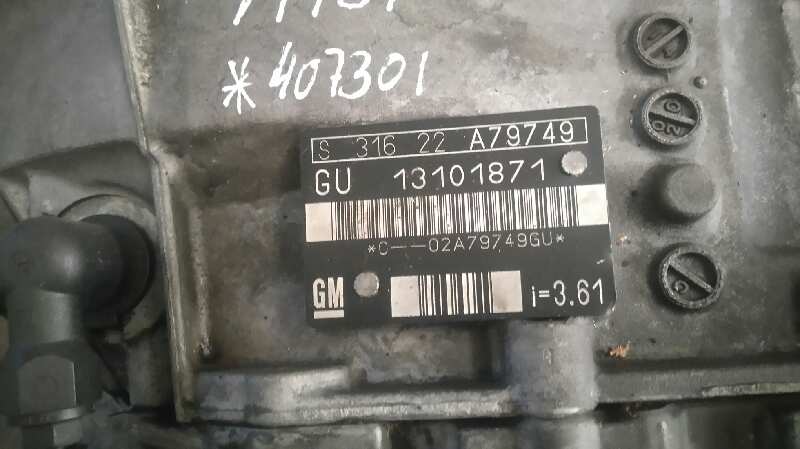 CAJA CAMBIOS OPEL VECTRA C BERLINA 2.2 16V DTI (125 CV) 5 velocidades