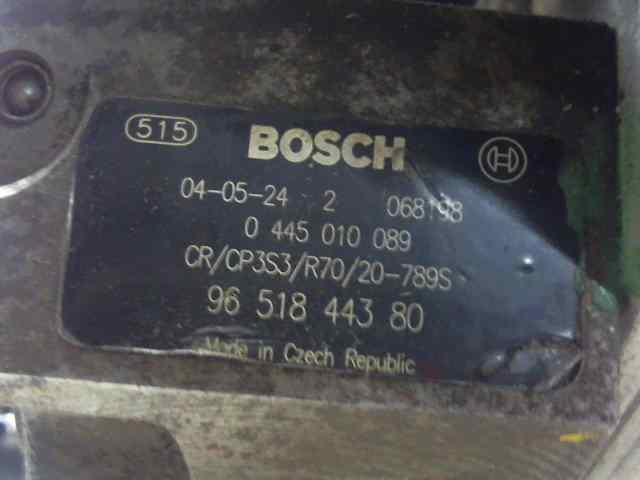 BOMBA ALTA PRESION FORD FOCUS 1.6 TDCi (109 CV) 5 velocidades