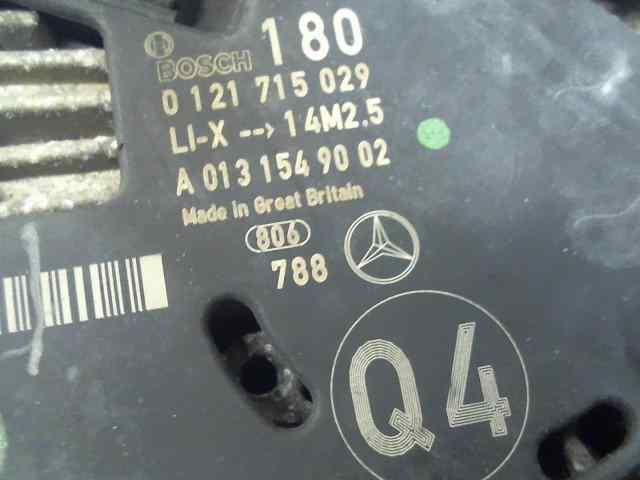 ALTERNADOR MERCEDES CLASE C (W204) BERLINA C 200 CDI BlueEfficiency (204.001)