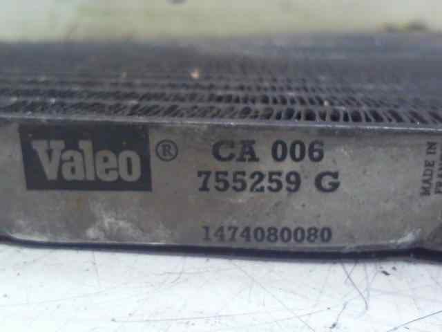 CONDENSADOR / RADIADOR  AIRE ACONDICIONADO CITROEN EVASION 1.9 Turbodiesel (92 CV) 5 velocidades