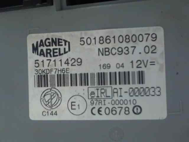 CAJA RELES / FUSIBLES ALFA ROMEO 147 (190) 1.6 16V (105 CV) 5 velocidades