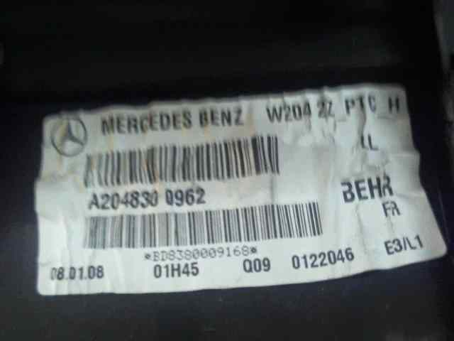 MOTOR TRAMPILLA CLIMATIZACION MERCEDES CLASE C (W204) BERLINA C 200 CDI BlueEfficiency (204.001)