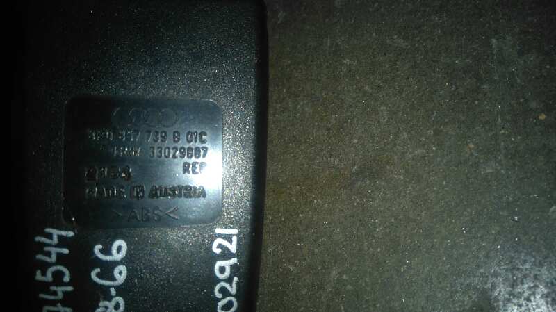 ANCLAJE CINTURON SEGURIDAD TRASERO IZQUIERDO AUDI A3 (8P) 1.9 TDI Ambiente