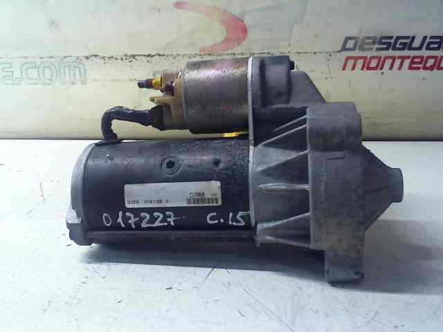 MOTOR ARRANQUE CITROEN C15 1.8 D (60 CV) 5 velocidades