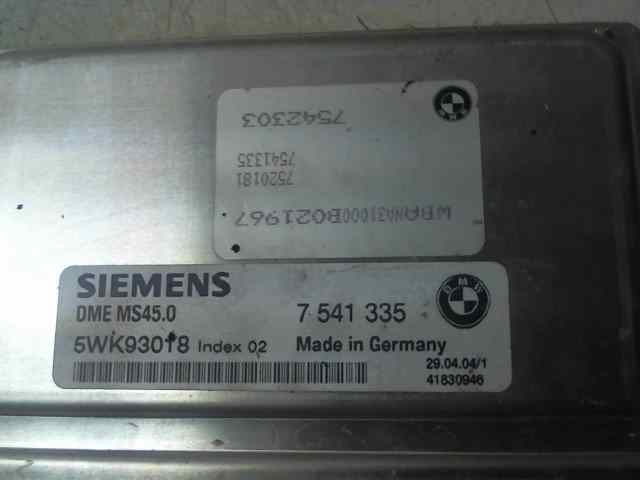UCE ECU BMW SERIE 5 BERLINA (E60) 520i