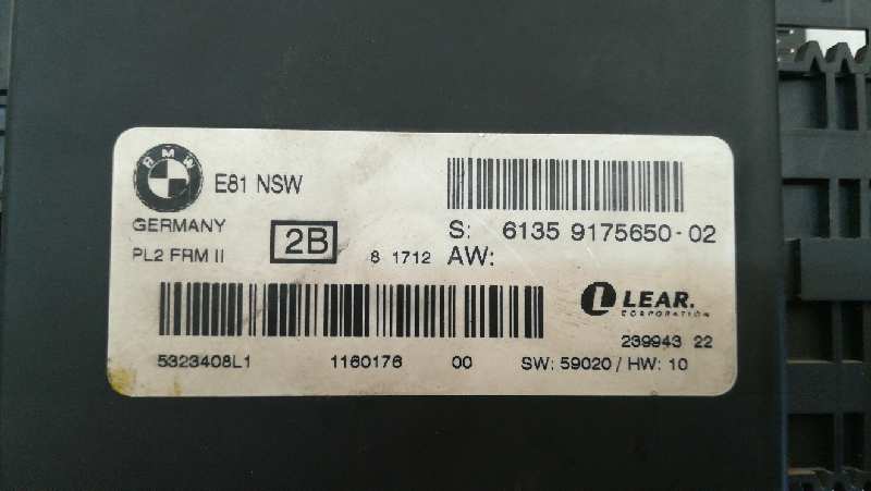 CENTRALITA LUCES BMW SERIE 1 BERLINA (E81/E87) 118d Limited Sport Edition