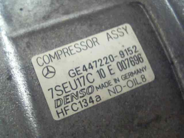 COMPRESOR AIRE ACONDICIONADO MERCEDES CLASE C (W204) BERLINA C 220 CDI (204.008)