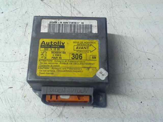 CENTRALITA AIRBAG PEUGEOT 306 BERLINA 3/4/5 PUERTAS (S2) 1.9 Diesel