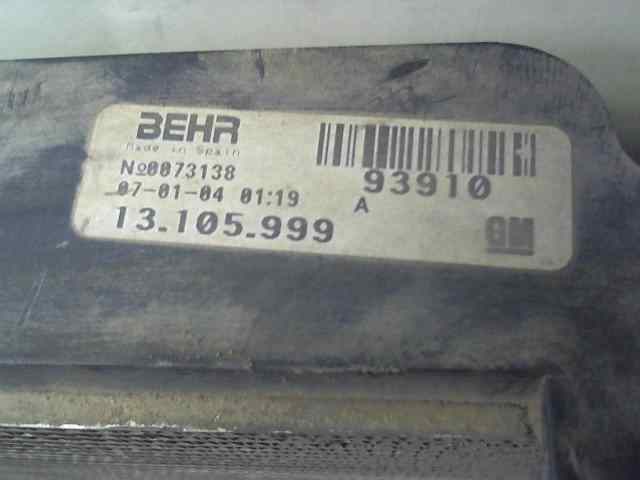 CONDENSADOR / RADIADOR  AIRE ACONDICIONADO OPEL CORSA C *