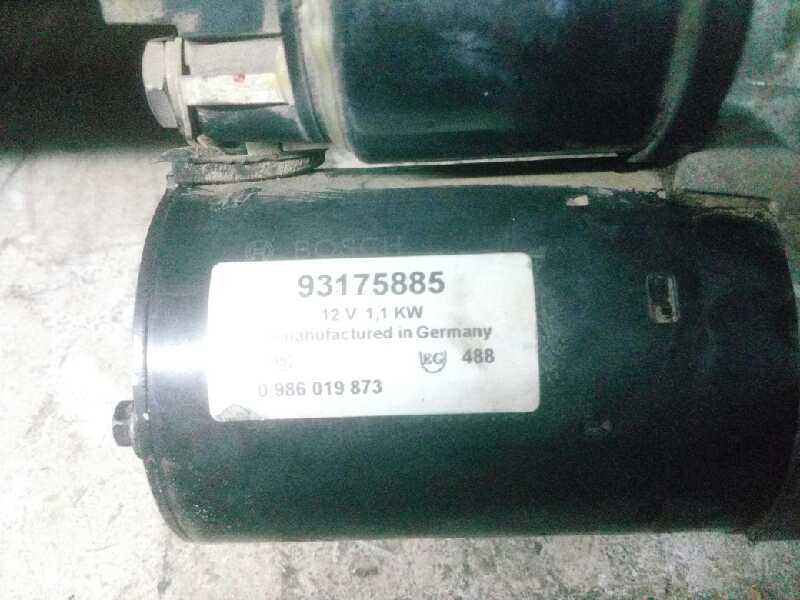 MOTOR ARRANQUE OPEL VECTRA C BERLINA Club