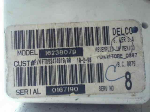 MANDO CALEFACCION / AIRE ACONDICIONADO CITROEN XSARA BERLINA 1.9 Turbodiesel (90 CV) 5 velocidades