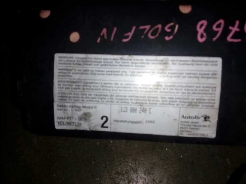 AIRBAG DELANTERO DERECHO VOLKSWAGEN GOLF IV BERLINA (1J1) 1.6 16V