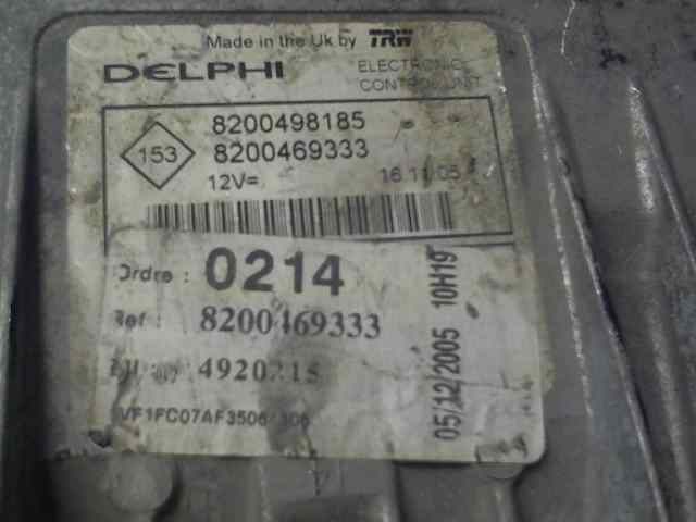 CENTRALITA MOTOR UCE RENAULT KANGOO (F/KC0) Alize
