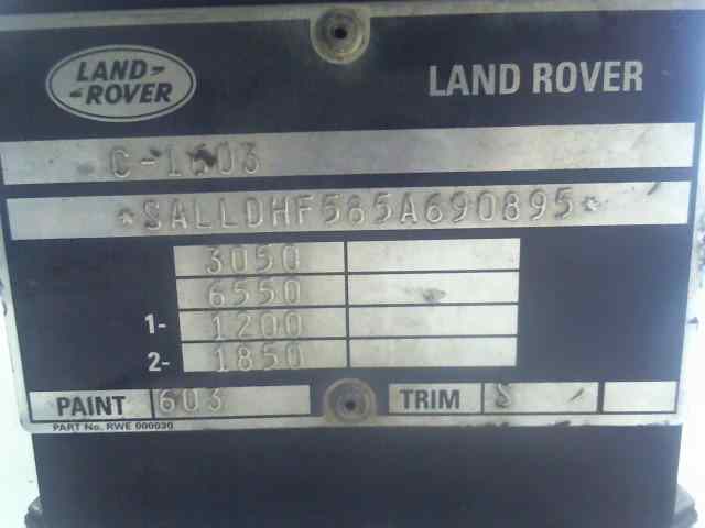 PEDAL FRENO LAND ROVER DEFENDER (LD) 2.5 Td5