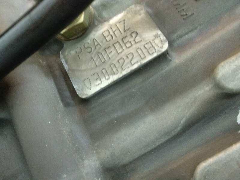 MOTOR COMPLETO PEUGEOT 206 BERLINA 1.4 HDi (68 CV) 5 velocidades