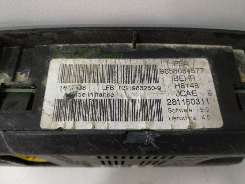 MANDO CALEFACCION / AIRE ACONDICIONADO CITROEN C4 BERLINA Cool