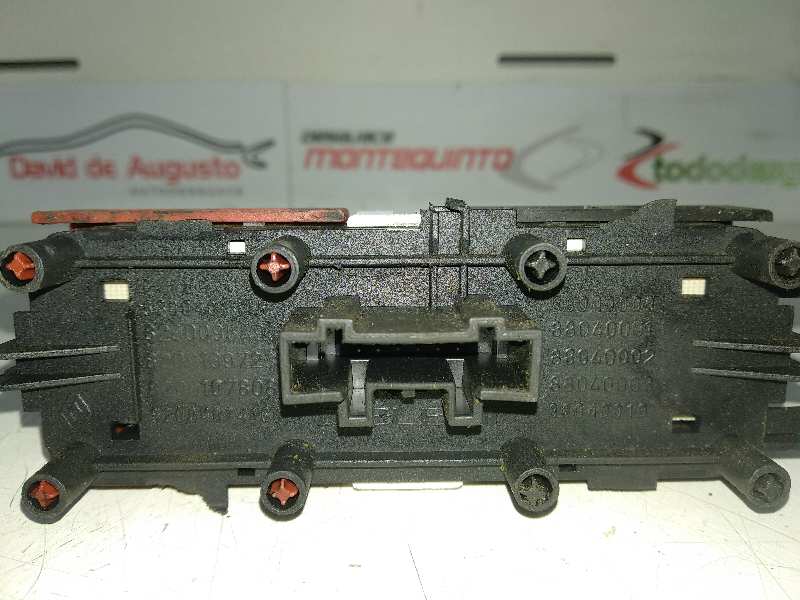 INTERRUPTOR WARNING RENAULT MEGANE II FAMILIAR 1.5 dCi D FAP (103 CV) 5 velocidades