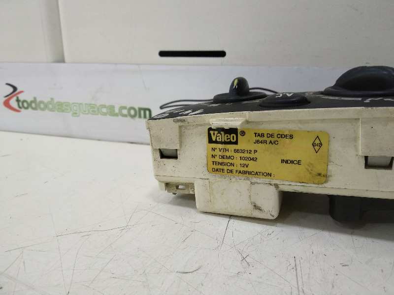 MANDO CALEFACCION / AIRE ACONDICIONADO RENAULT SCENIC (JA..) 1.9 DTI Authentique