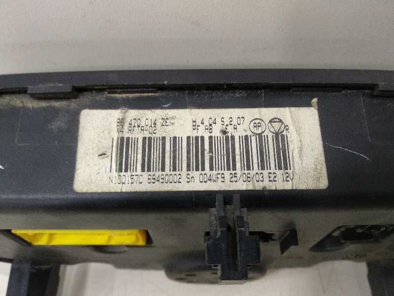 MANDO CALEFACCION / AIRE ACONDICIONADO CITROEN C5 BERLINA *