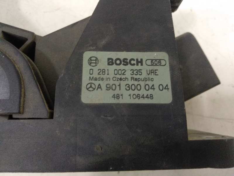 POTENCIOMETRO PEDAL MERCEDES SPRINTER 02.00 -> CAJA CERRADA, TECHO ELEVADO *