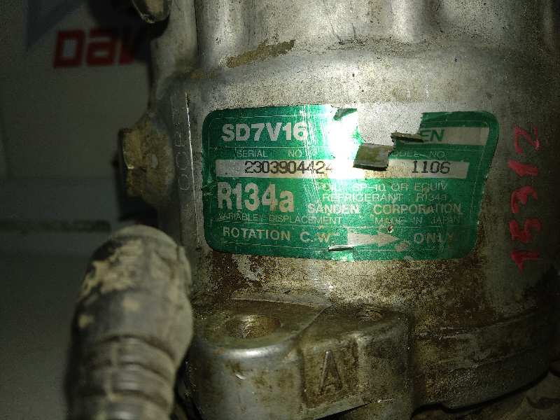 COMPRESOR AIRE ACONDICIONADO PEUGEOT 306 BERLINA 3/5 PUERTAS (S1)