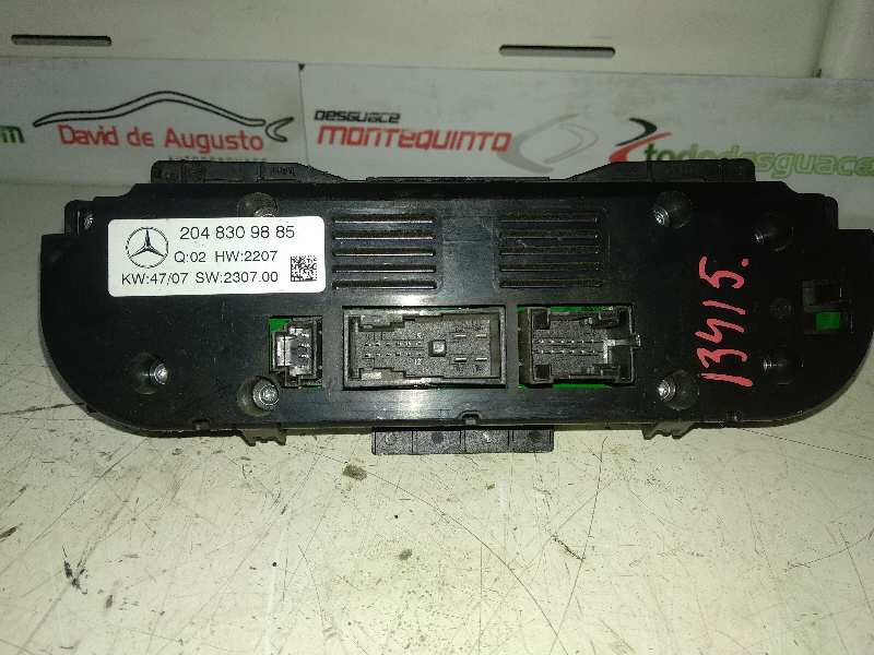MANDO CLIMATIZADOR MERCEDES CLASE C (W204) BERLINA C 220 CDI (204.008)