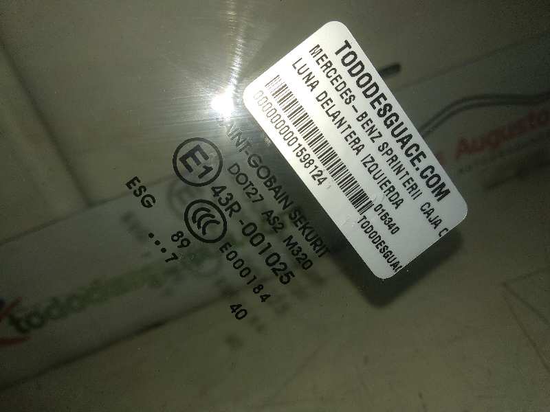 LUNA DELANTERA IZQUIERDA MERCEDES SPRINTERII CAJA CERRADA (DESDE 01.06) 309/311/313/315         CDI  (906.631/633/635/637)