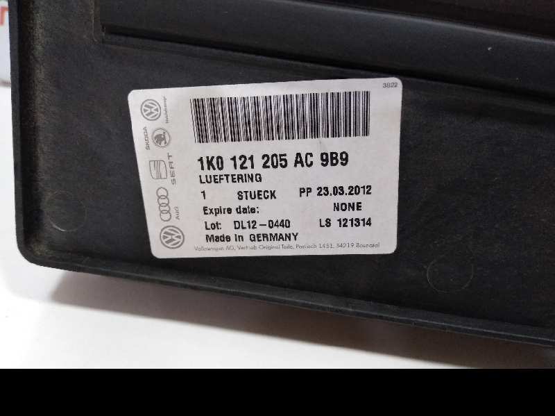 ELECTROVENTILADOR SEAT RECAMBIO ORIGINAL ACCESORIOS