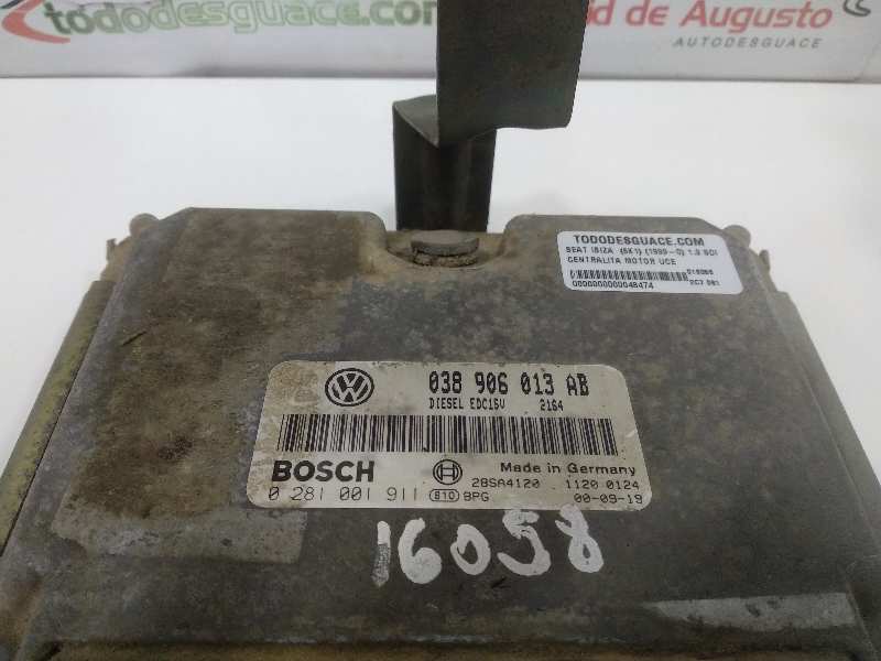 CENTRALITA MOTOR UCE SEAT IBIZA (6K1) 1.9 SDI