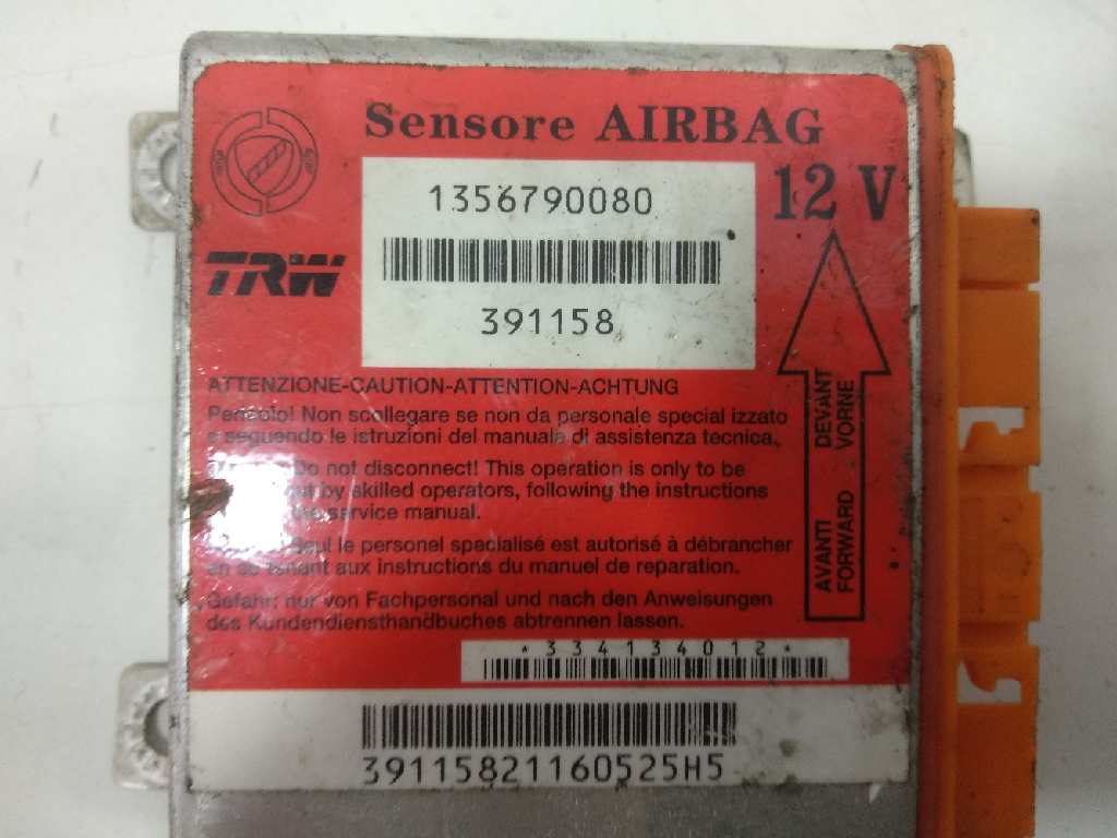CENTRALITA AIRBAG FIAT DUCATO BUS DE LUJO PANORAMA (01.2007 =>) L1H1 100 Multijet
