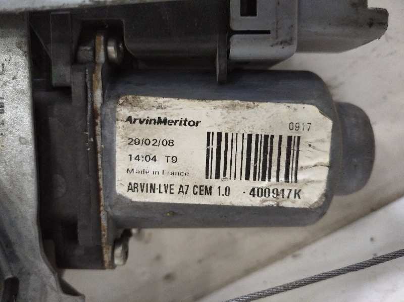 ELEVALUNAS TRASERO IZQUIERDO PEUGEOT 207 SW Confort