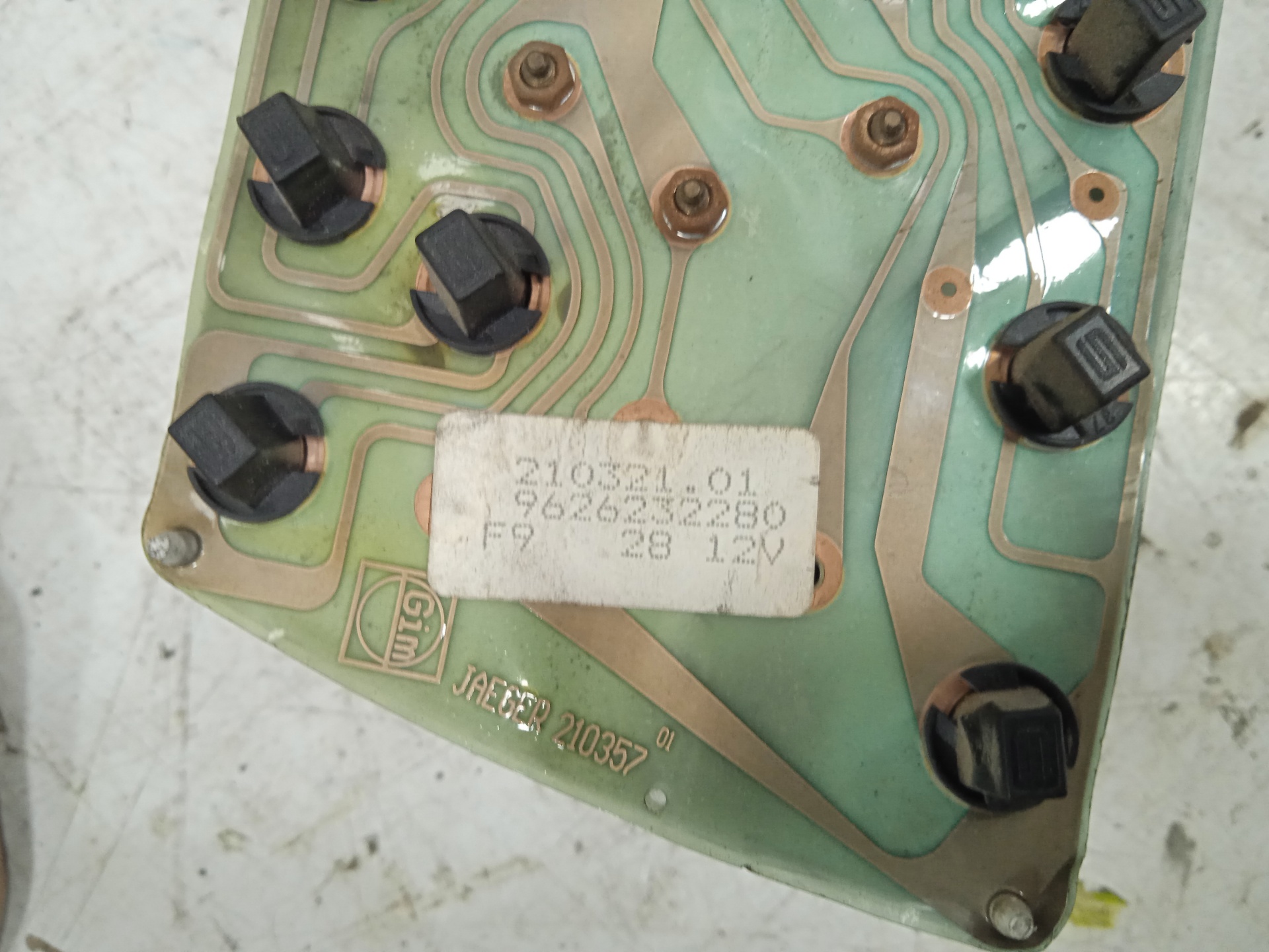 CUADRO INSTRUMENTOS CITROEN C15 *