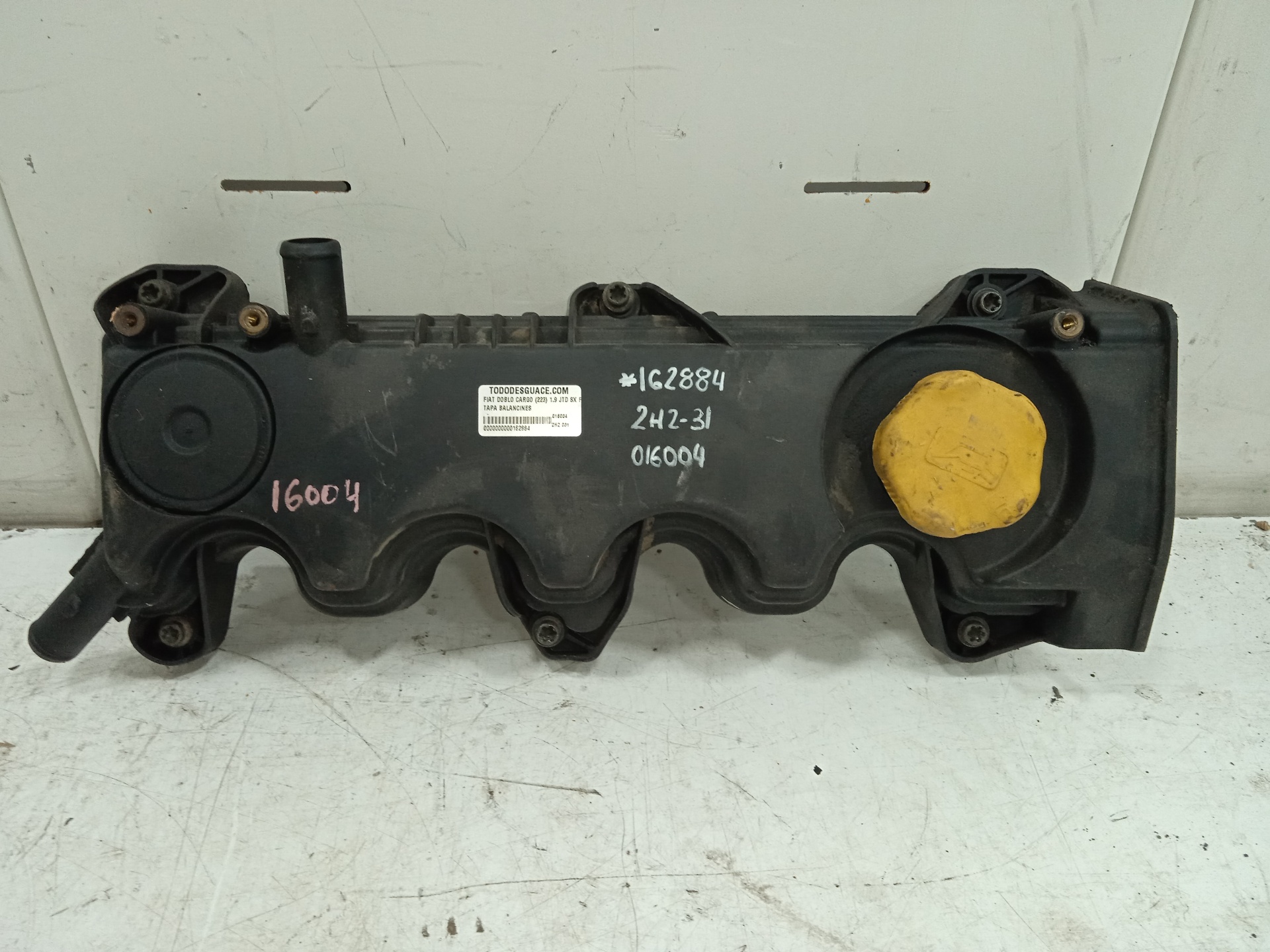 TAPA BALANCINES FIAT DOBLO CARGO (223) 1.9 JTD SX Furg. Panorama