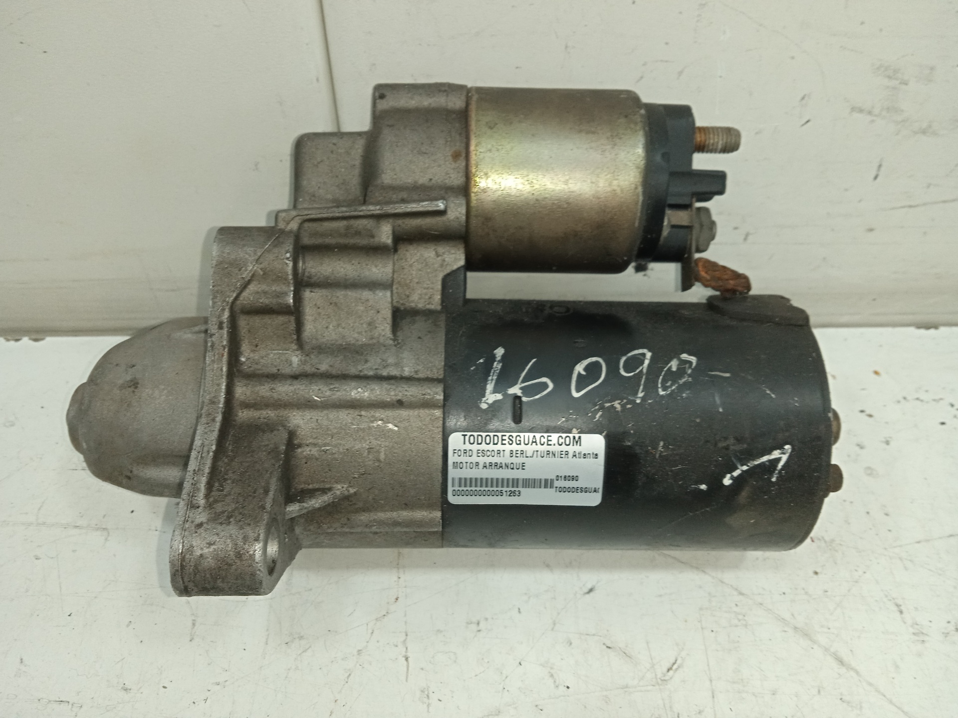 MOTOR ARRANQUE FORD ESCORT BERL./TURNIER Atlanta Berlina