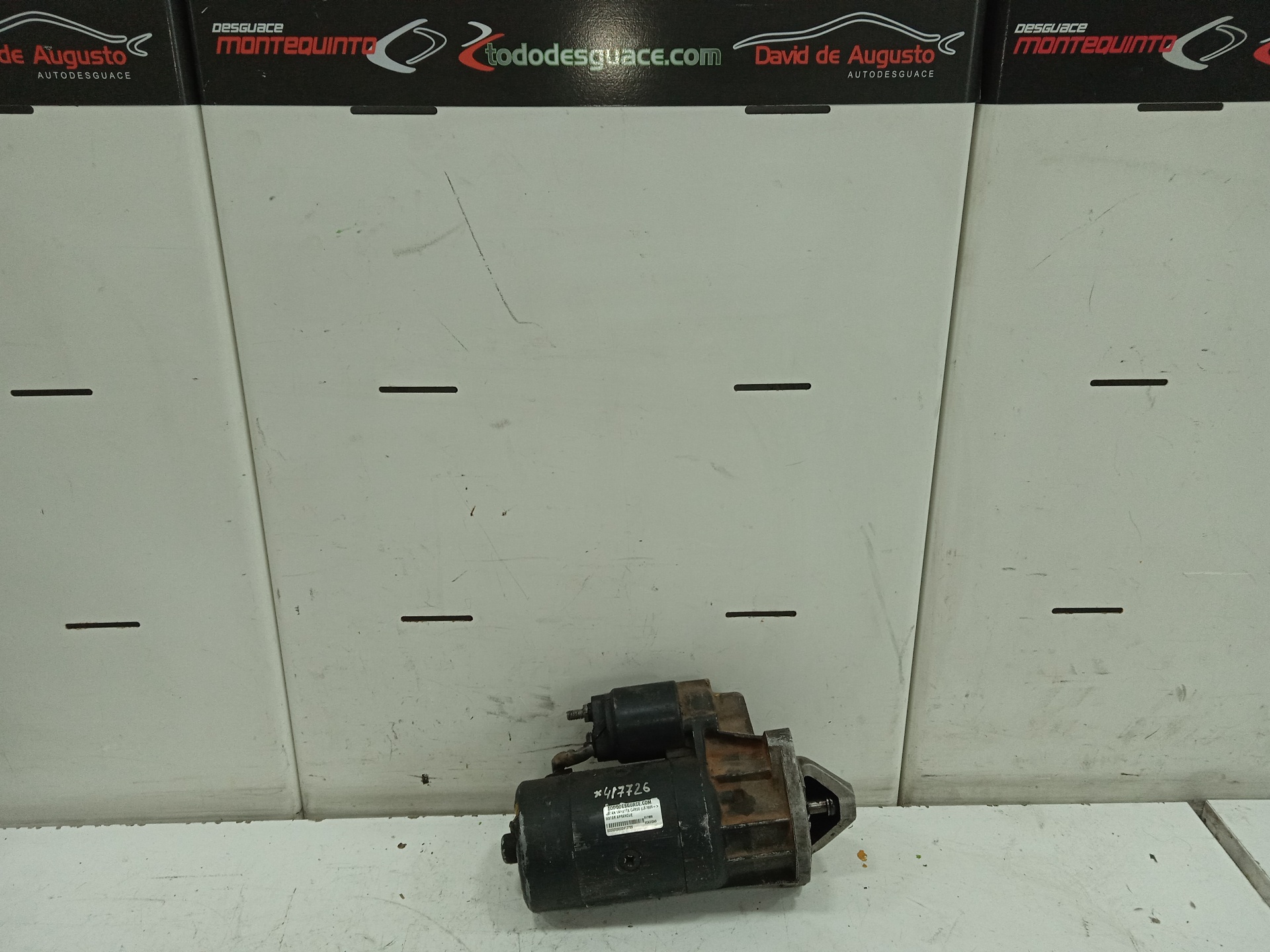 MOTOR ARRANQUE NISSAN VANETTE CARGO 2.3 D (75 CV) 5 velocidades
