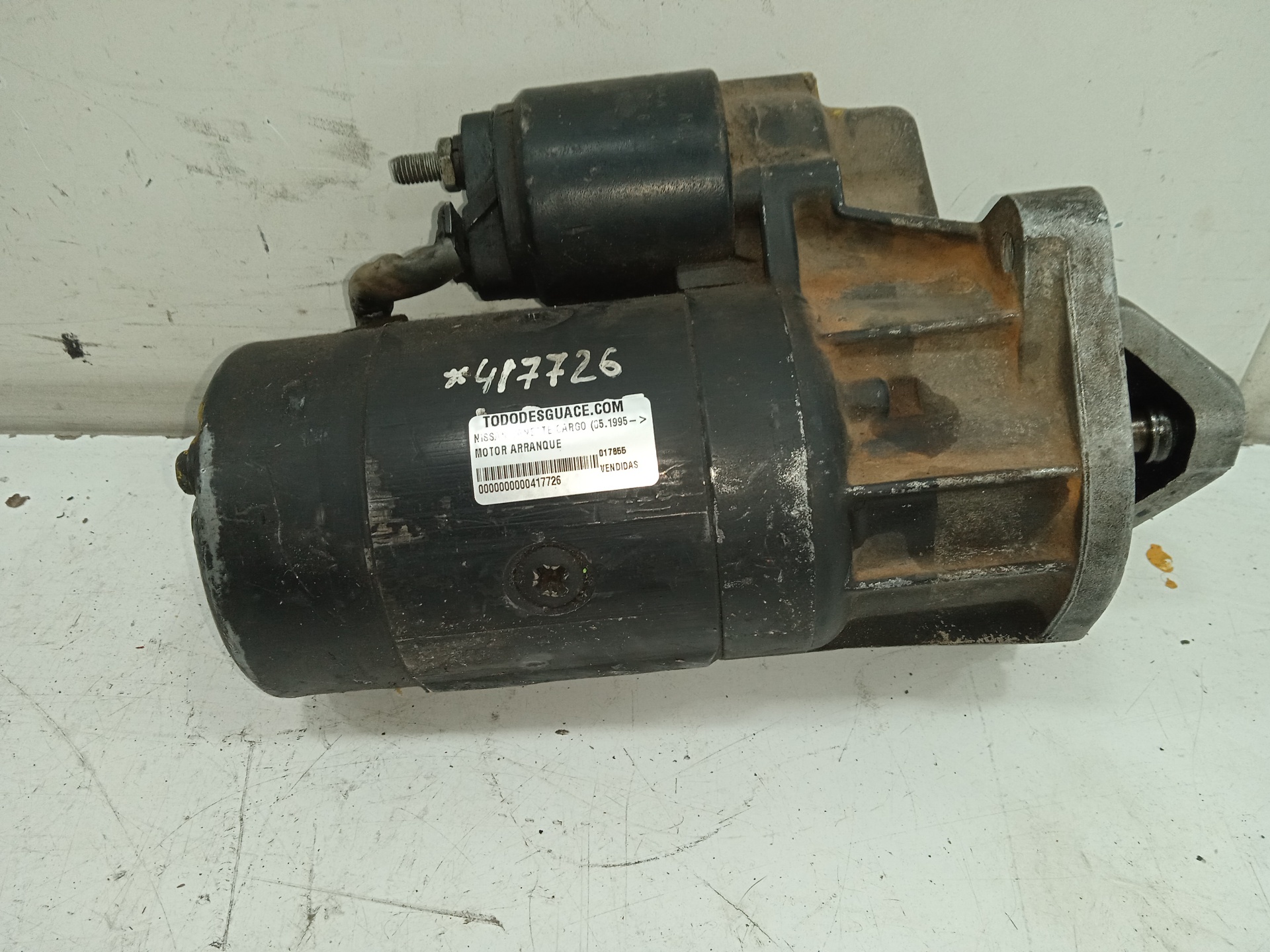 MOTOR ARRANQUE NISSAN VANETTE CARGO 2.3 D (75 CV) 5 velocidades